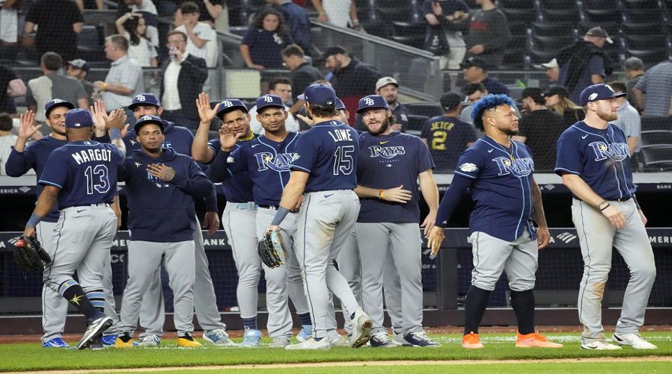 Rays improve to 309 after beating Yankees 82